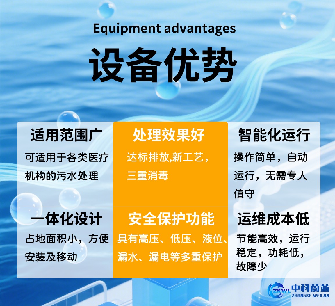 云南玉溪医疗污水处理设备设备优势